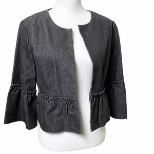 Nicole by Nicole Miller Black Long Sleeve …